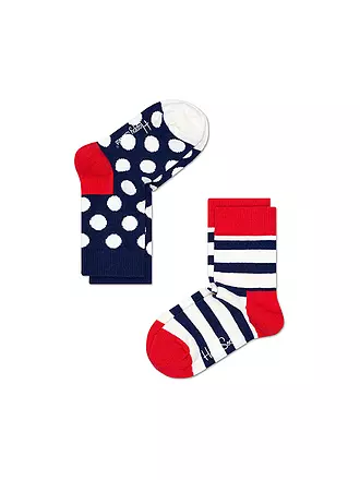 HAPPY SOCKS | Geschenkset Kinder Socken STRIPE 2-er Set bunt | 